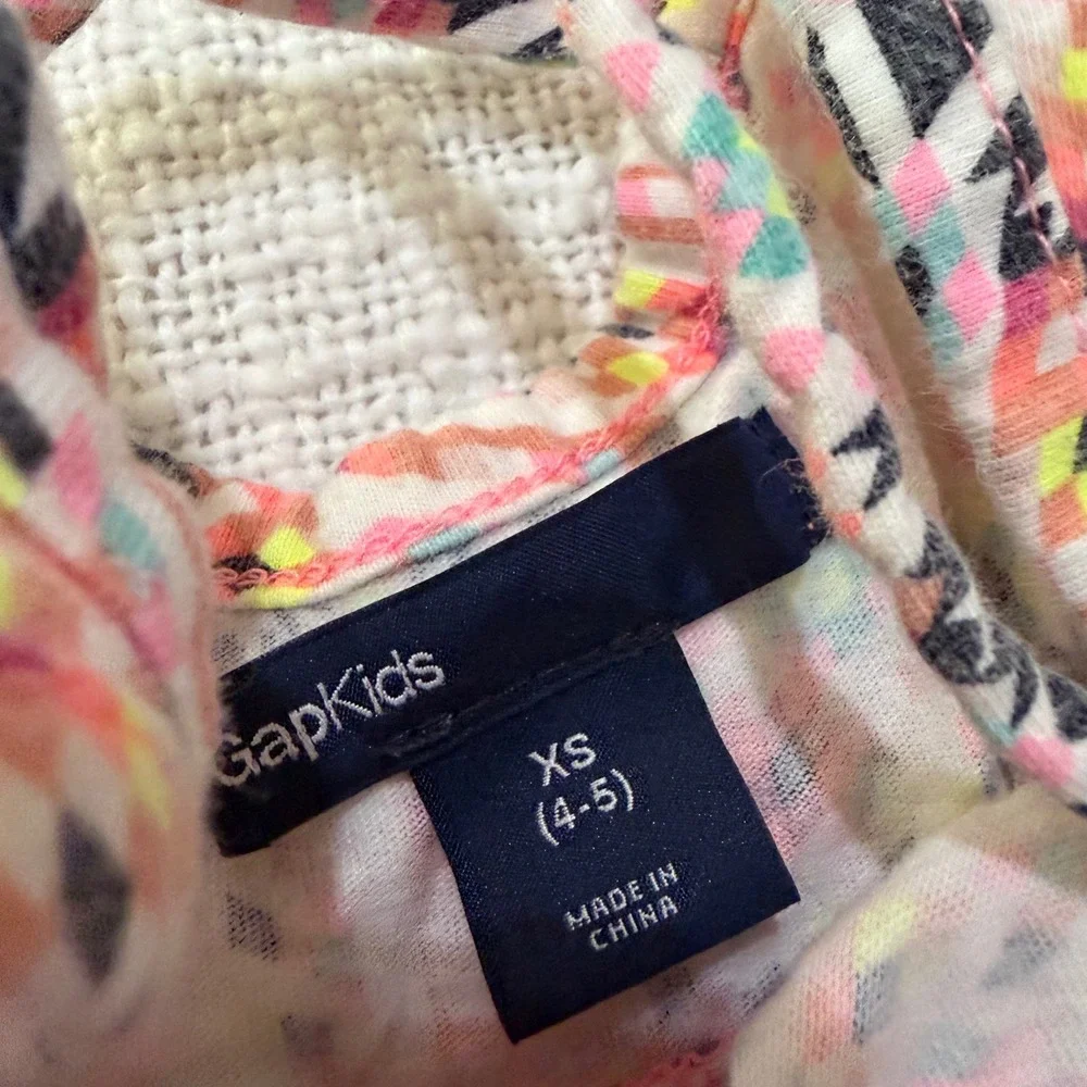 Gap Kids Girls Clothing Lot Size 4 5 XS Dresses Hoodie Top 5 Piece Set